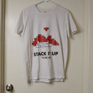 Tetris x Kura Sushi White Multicolor T-Shirt in Unisex Small